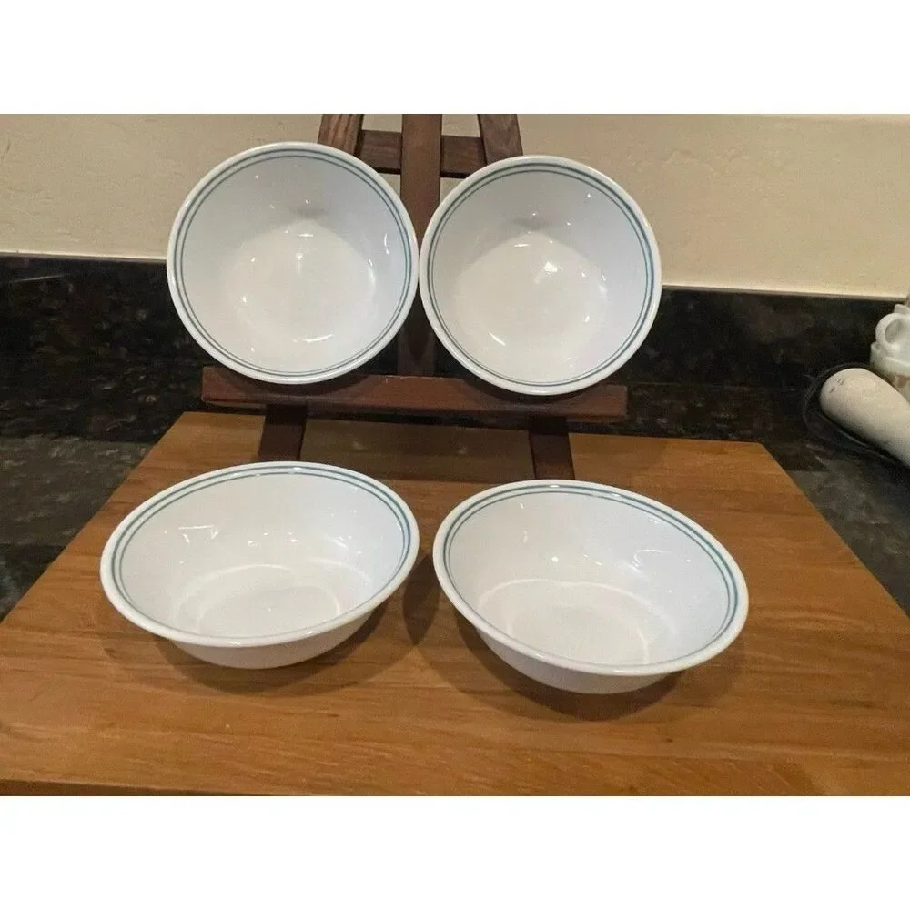 4 Corelle Rosemarie cereal bowls